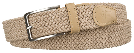 Pasek Parciany R-PAR-PU-115 L.Beige-Beige