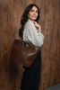 Torebka damska PU PTN TOR-ALE-29 Brown