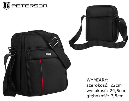 Torba męska PTN 73203 Black
