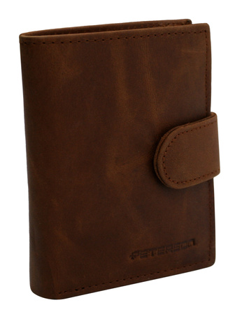 Porfel męski skórzany PTN RM-12L-LWC Cognac