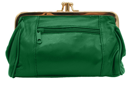 Vintage-style coin purse K09 Turquise No Logo