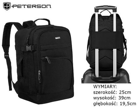 Plecak podróżny PTN PP-TOK-D Black