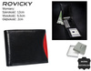 ROVICKY 1567-03-BOR RFID leather wallet