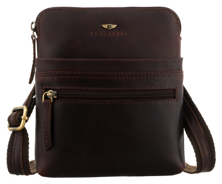 Torba skórzana + Etui PTN 1901E-OPU Brown