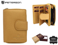 PTN 76115-SD Gold leather wallet