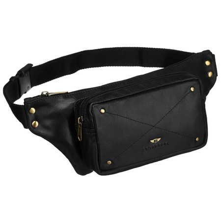 Saszetka skórzana PTN 2-NGN Black