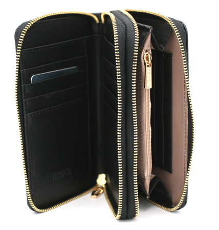 Portfel damski skórzany PTN 76112-BFBC Red