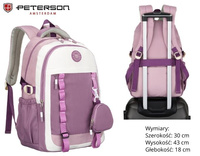 Plecak PTN 8603 Purple