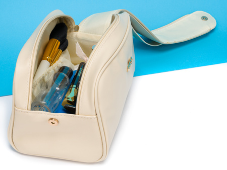 A women's cosmetic bag PTN KOS-L05-P Cream Peterson