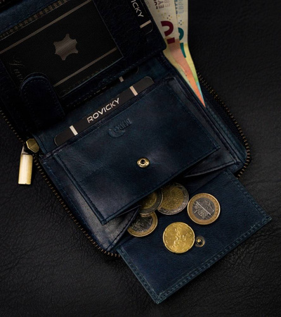 RFID leather wallet Always Wild N4Z-HWM