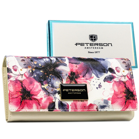 Portfel skóra + PU PTN PX24-PF1 Rose