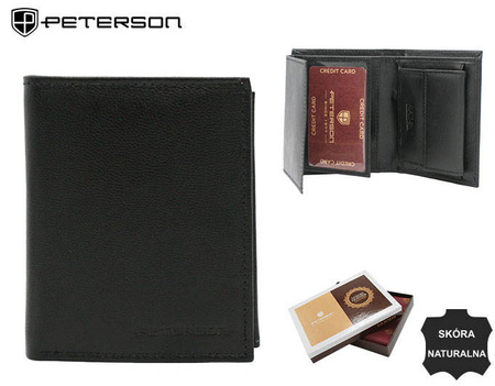 PETERSON PTN RD-270-GCL RFID leather wallet