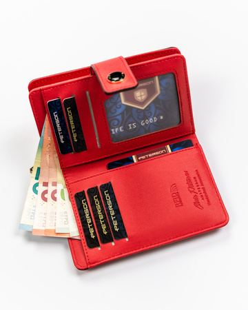 PETERSON PTN 002-SAF RFID eco leather wallet