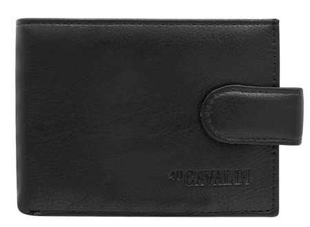 Men's PU+leather wallet M620L-PU-6793 Black