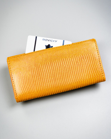 Portfel damski PU na blistrze A-PAL1B-BL-CAMEL