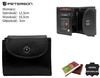 Portfel damski skórzany PTN 70614-9-TVT Black