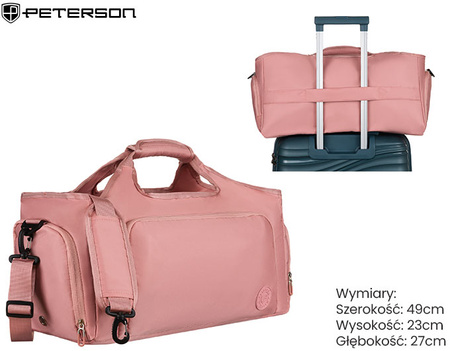 Torba podróżna PTN 24480 D.Pink