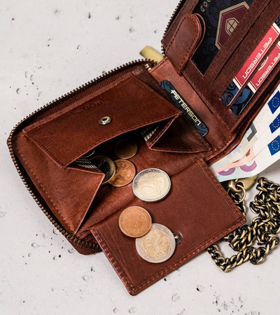 PETERSON PTN N992C-04-HWM-134 RFID leather wallet