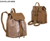 Plecak damski David Jones 6885-2 Camel