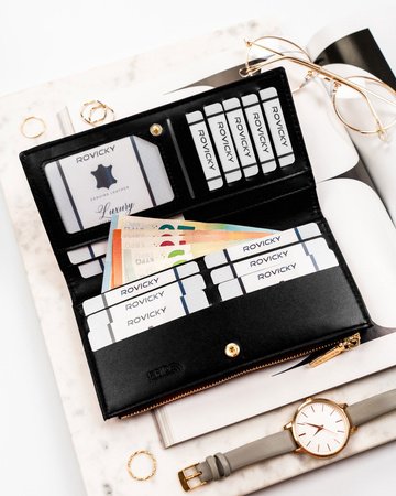 Portfel damski skórzany PTN 76112-BFBC Red