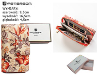 Portfel damski PU PTN 76116-F8-OR-F05
