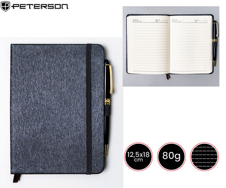 Notes Peterson PTN NOT-6-LN-Q3 Gray