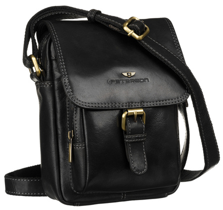 Torba skórzana PTN TB-012-COM BLACK