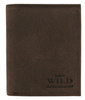 Leather wallet CZ-13-HLF Brown