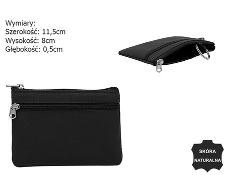 Skórzane etui na klucze 34802-ACL Black