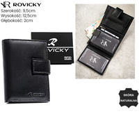 Portfel męski skórzany 0002-RVD Black
