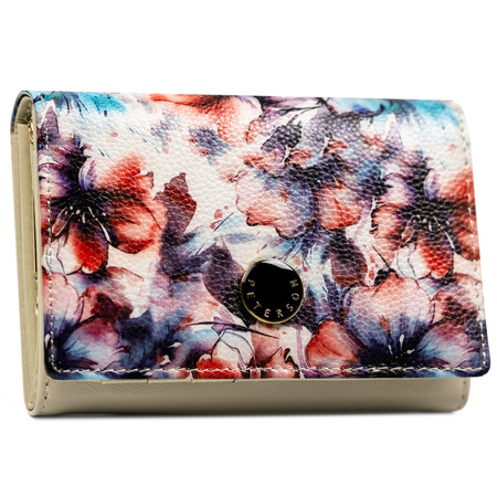 Portfel skóra + PU PTN PX30-PF2 Blue