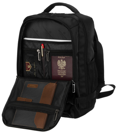 Plecak podróżny PTN BIELIK Black