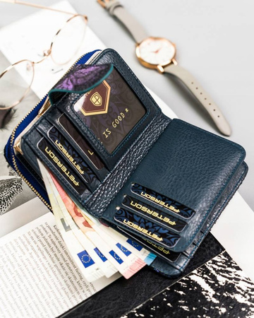 PETERSON PTN 425214-ONBF RFID leather wallet