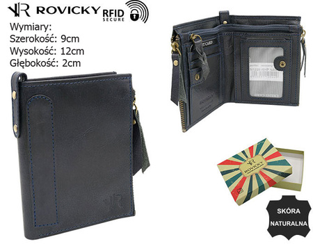 ROVICKY N1226-RHP RFID leather wallet