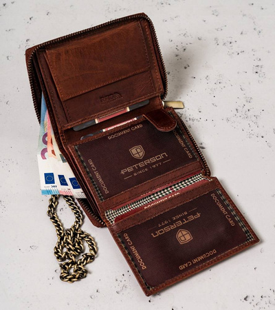 Portfel męski skórzany PTN N4C-05-HWM