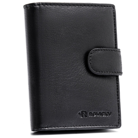 Portfel męski skórzany 0800L-RVD Black