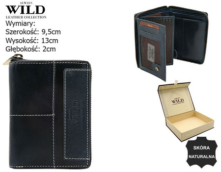 RFID leather wallet Always Wild N4Z-HWM