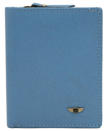 Portfel damski skórzany PTN 2549-BO Blue