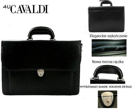Teczka Męska PU B027 BLACK b.r