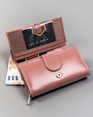 PETERSON PTN RD-21-GCL-Y RFID leather wallet