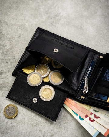 Zestaw portel+pasek PTN N992-DOT-BW Black