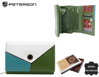 PETERSON PTN RD-02-GCL-Y RFID leather wallet