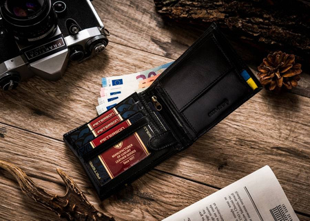 PETERSON PTN 304-P-UP UA RFID leather wallet