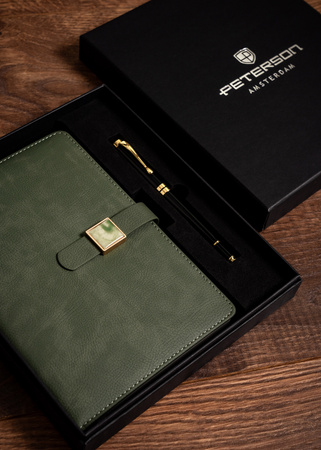 Zestaw notes + długopis PTN 339-NOT-3 Green