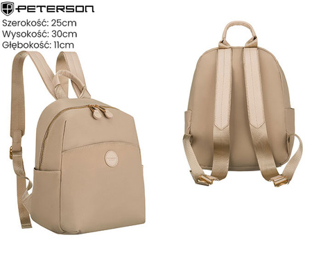 Plecak Peterson PTN JN-17 Beige