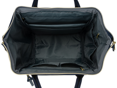 Plecak PTN ALFA Navy+Pink