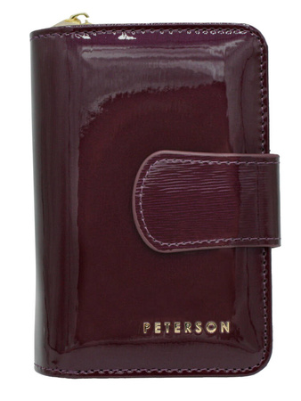 Portfel damski skórzany M Purple