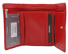 Leather wallet RD-43-GCL RED