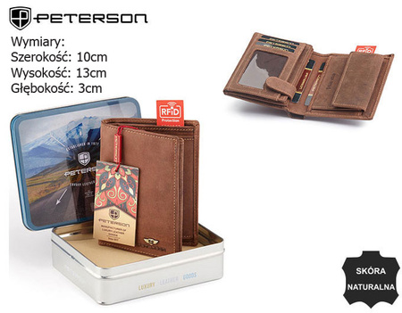 Hunter leather wallet PTN 348 2-1-4