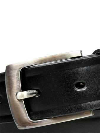 Pasek męski skórzany PRW-05-N Black